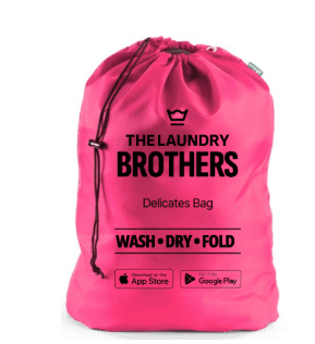 Delicate laundry bag for gentle washing